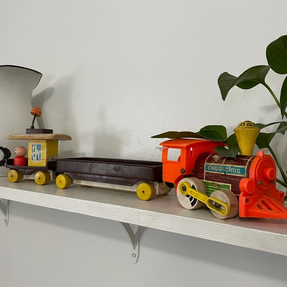 Fisher-Price Other - Vintage Fisher price, wooden train